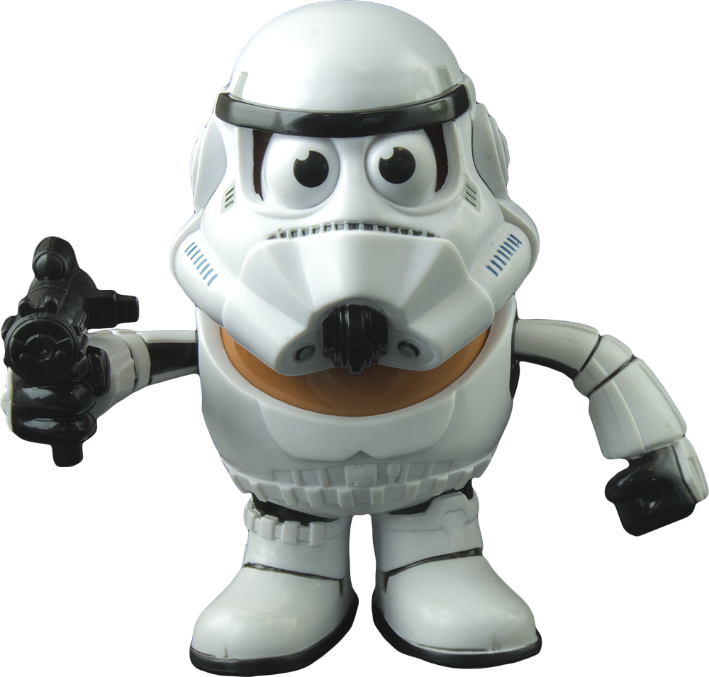Stormtrooper Mr Potato Head - Mr Potato Head Mr. Potato Head Star Wars Storm Trooper (1000x955), Png Download