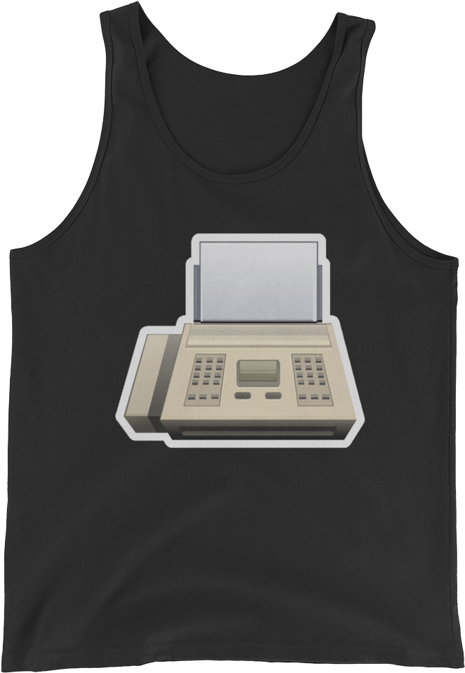 Men's Emoji Tank Top - Top (1000x1000), Png Download