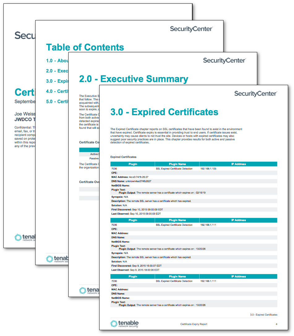 The Certificate Expiry Report Provides Details On Ssl - Report (951x1085), Png Download