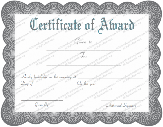 Other Size [ S ] - Certificate Of Recognition (623x487), Png Download