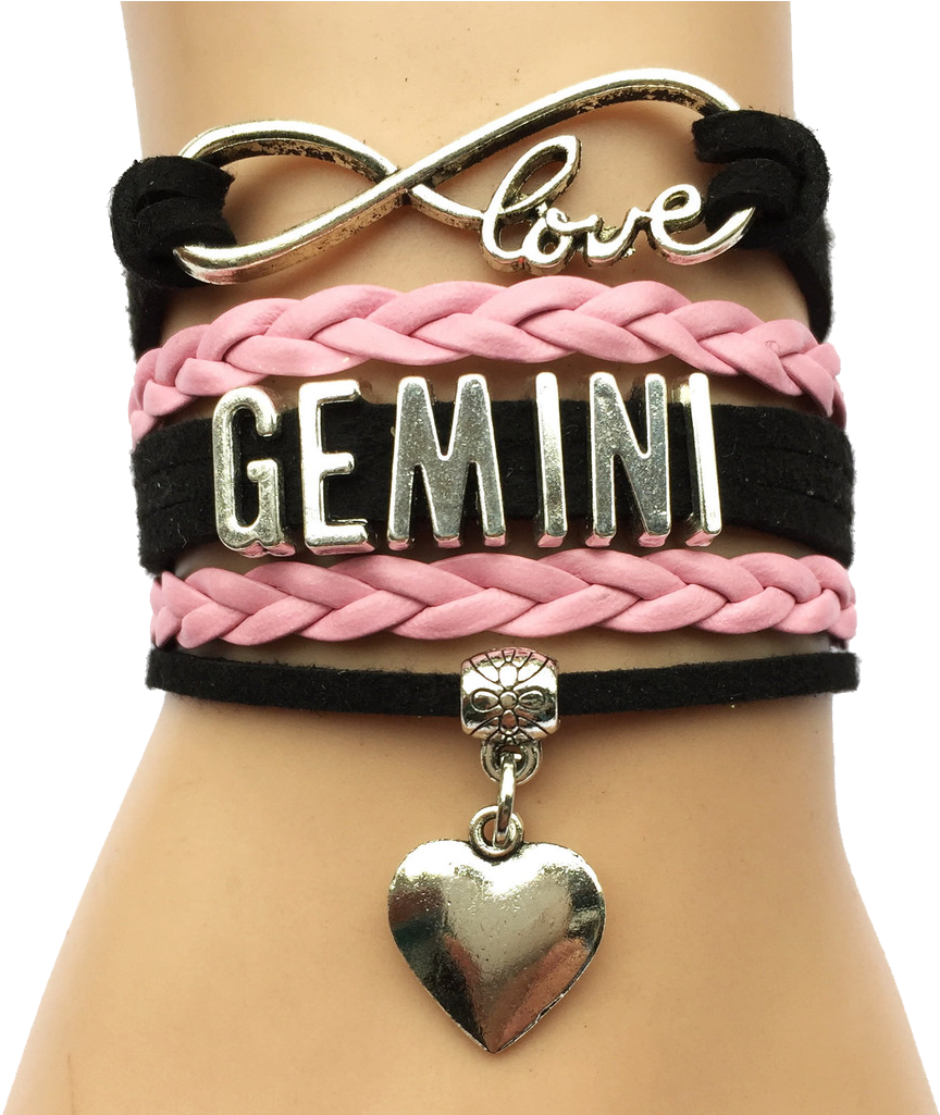 Infinity Love Sign Bracelet - 12 Constellation Zodiac Sign Bracelets- Aries/taurus/gemini/cancer/virgo/leo (1024x1024), Png Download