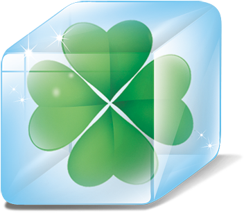 Laptop Icon Png Transparent Of The Lovely Grass Computer - 四 叶 草 (354x354), Png Download