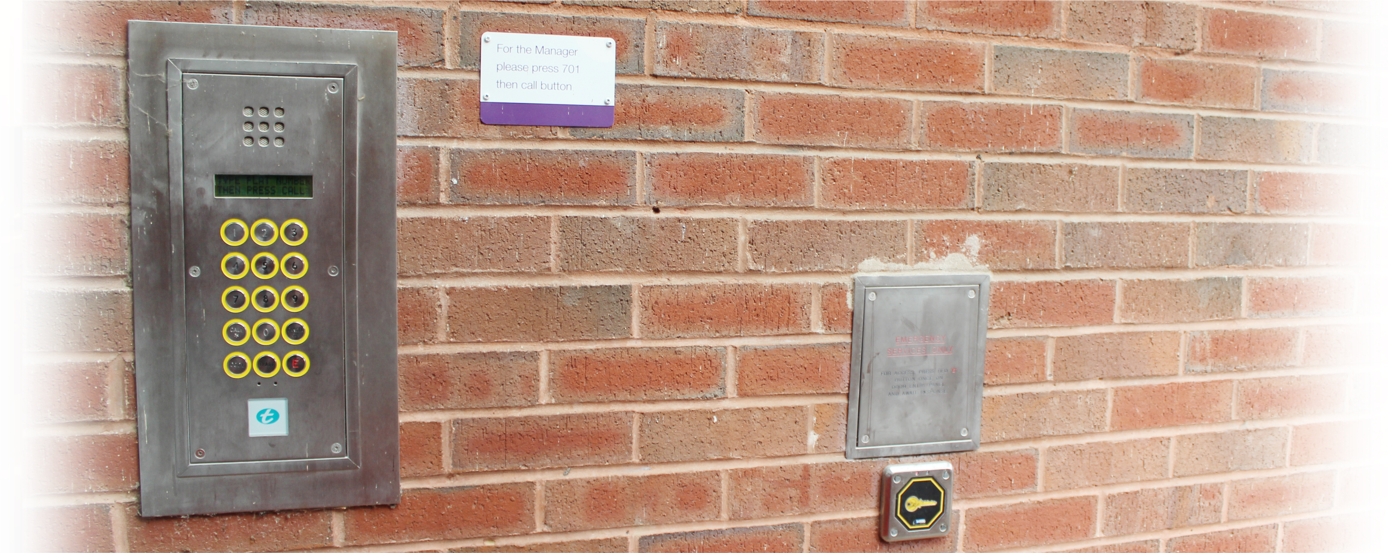 Door Entry Systems - Wall (5184x1828), Png Download