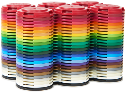 Standard 6pak Can Carrier - Circle (480x480), Png Download