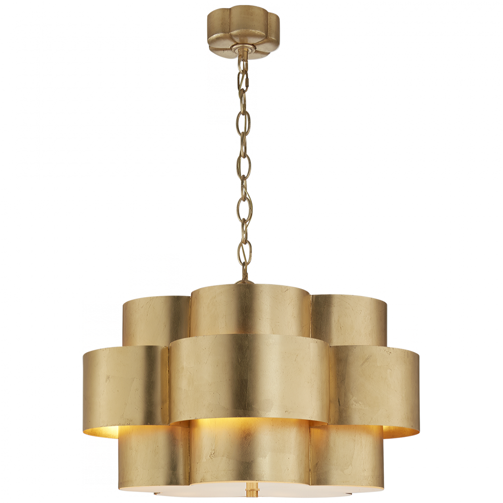 Arabelle Hanging Shade In Gild - Arabelle Pendant - Gild - Aerin (1000x1000), Png Download