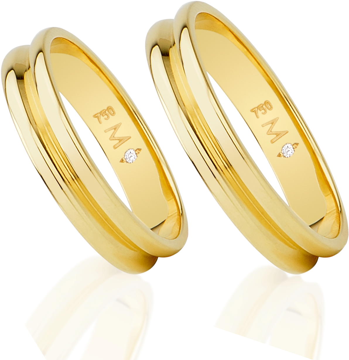 Https - //montecristo - Com - An091 D1 141 - Wedding Ring (1913x1466), Png Download