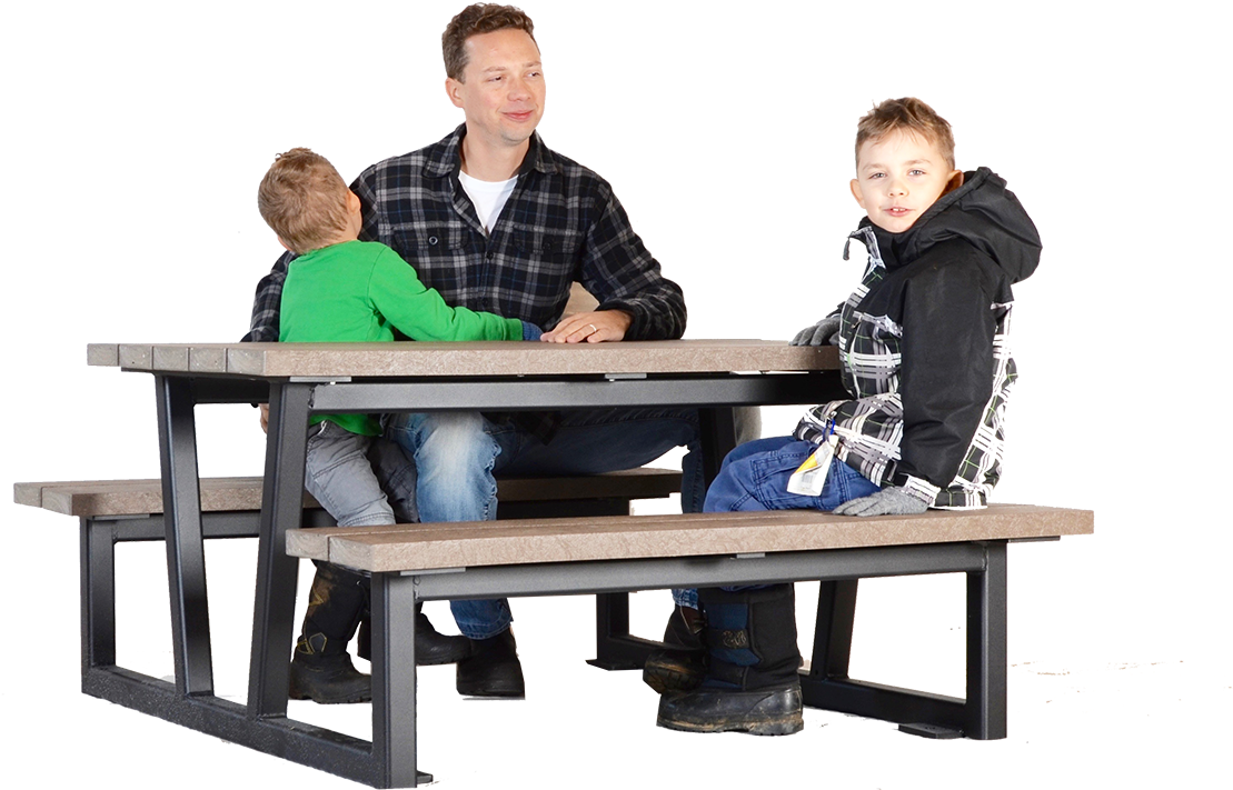Picnic Table (1200x843), Png Download