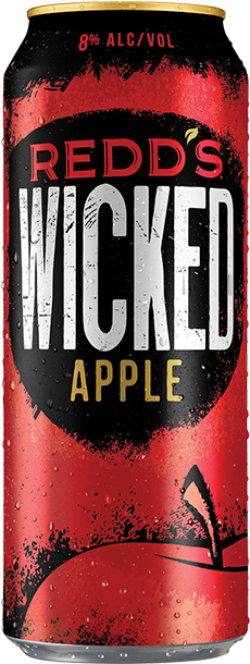 Redd's Wicked Apple - Redd's Wicked Sour Apple (426x630), Png Download