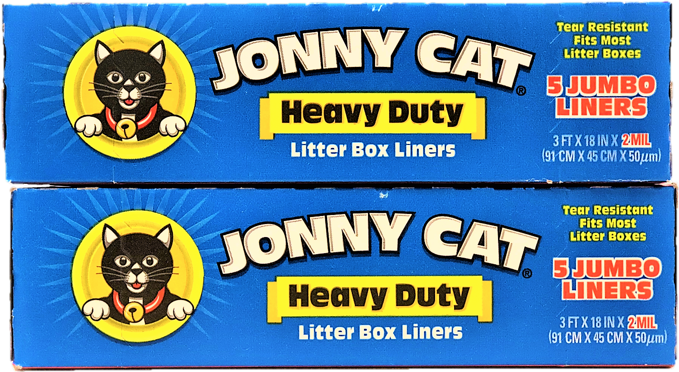 Jonny Cat, Cat Litter Box Liners With Drawstring, Jumbo, - Jonny Cat Litter Box Liners, Heavy Duty, Jumbo - 5 (1500x1125), Png Download