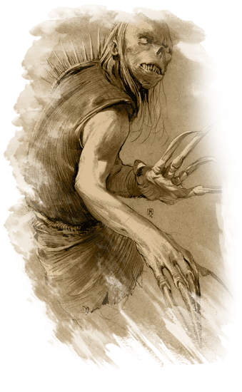 Mutie Poison Claw - Sketch (339x550), Png Download