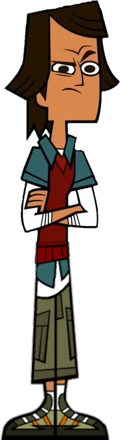 Noah 15 - Total Drama Island Noah (385x1408), Png Download