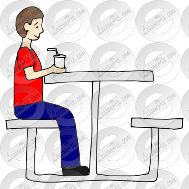 Picnic Table Clipart Illustration Png - Illustration (380x380), Png Download