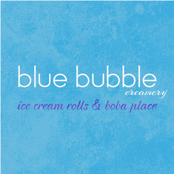 Blue Bubble - Graphic Design (550x370), Png Download