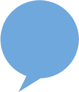 Blue-bubble - Blue (400x400), Png Download