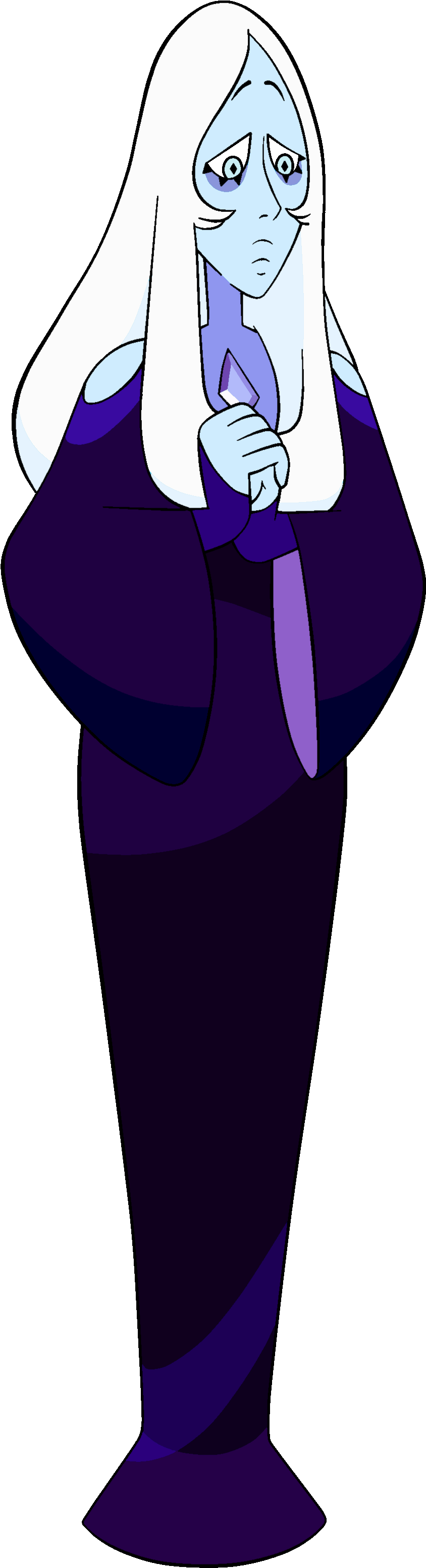 Blue Diamond Bubble Room Palette - Steven Universe Characters Blue Diamond (1047x3200), Png Download