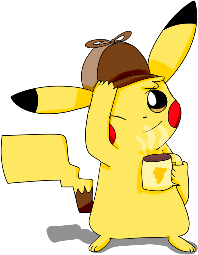 Detective Pikachu By Sp19047 Pluspng - Detective Pikachu Deviantart (926x862), Png Download