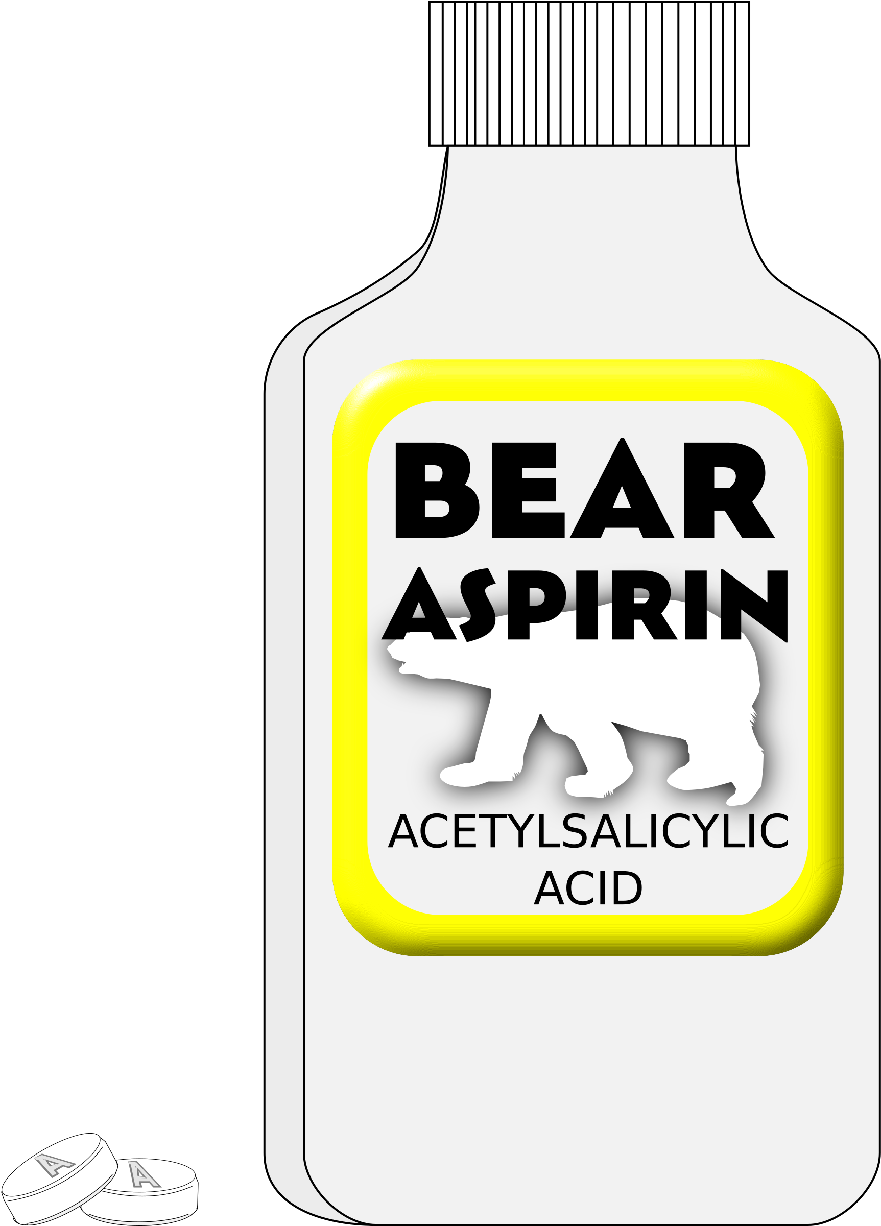 Pill Bottle Medicine Prescription - Portable Network Graphics (1751x2400), Png Download