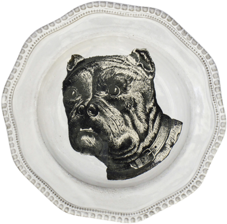 Bulldog Soup Plate - Portable Network Graphics (500x500), Png Download
