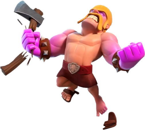 Clash Of Clans - Clash Of Clans Raged Barbarians (530x497), Png Download
