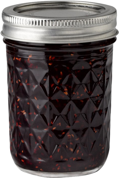 Jams & Jellies - Ball Quilted Crystal Jelly Jars 4 X 135 Ml (800x800), Png Download