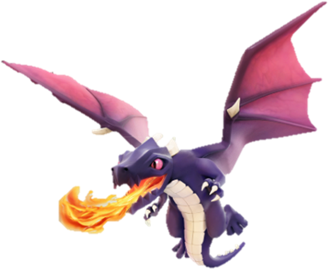 Coc Private Switcher - Clash Of Clans Dragon Png (688x585), Png Download