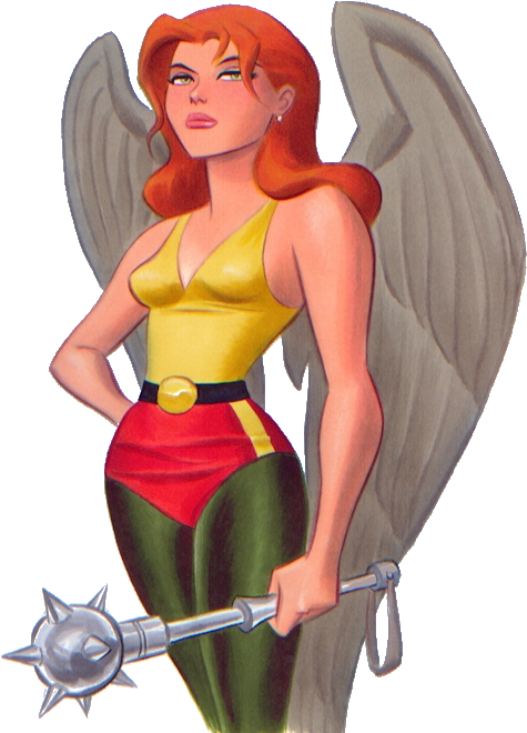 “i Have A Good Idea-” Shayera Suddenly Perked Up - Cartoon (579x709), Png Download