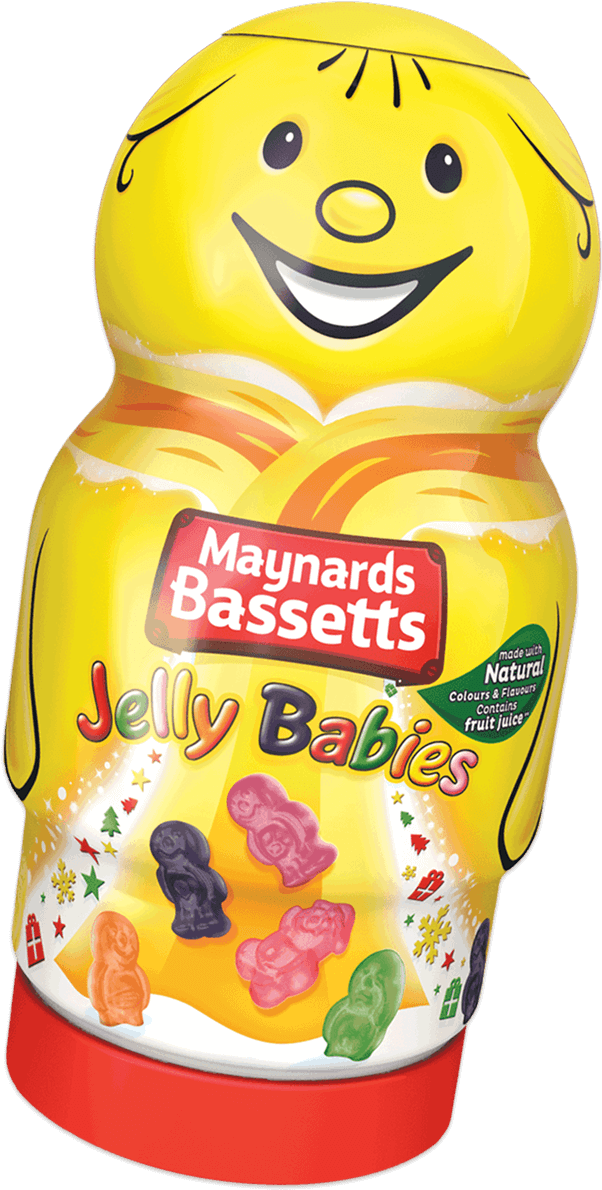 Jelly Babies Novelty Girl Jar - Jelly Baby Advent Calendar (1200x1200), Png Download
