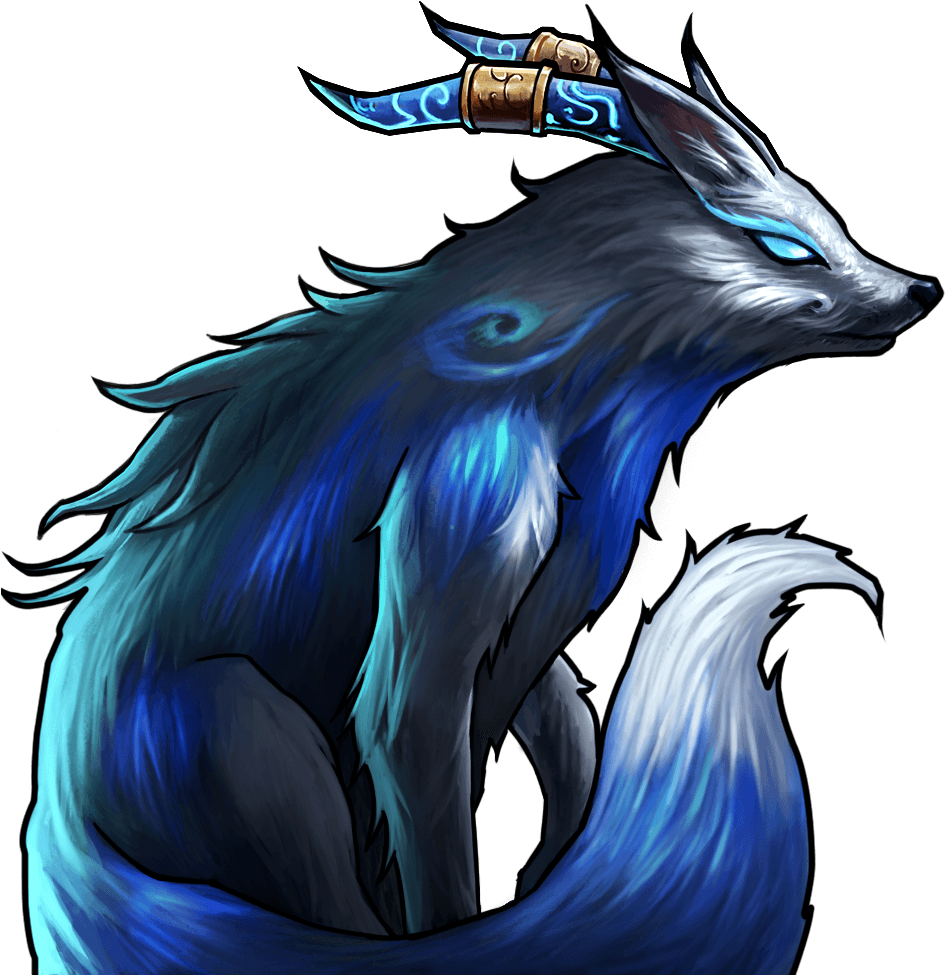 Troop Spirit Fox - Huli Jing (1024x1024), Png Download