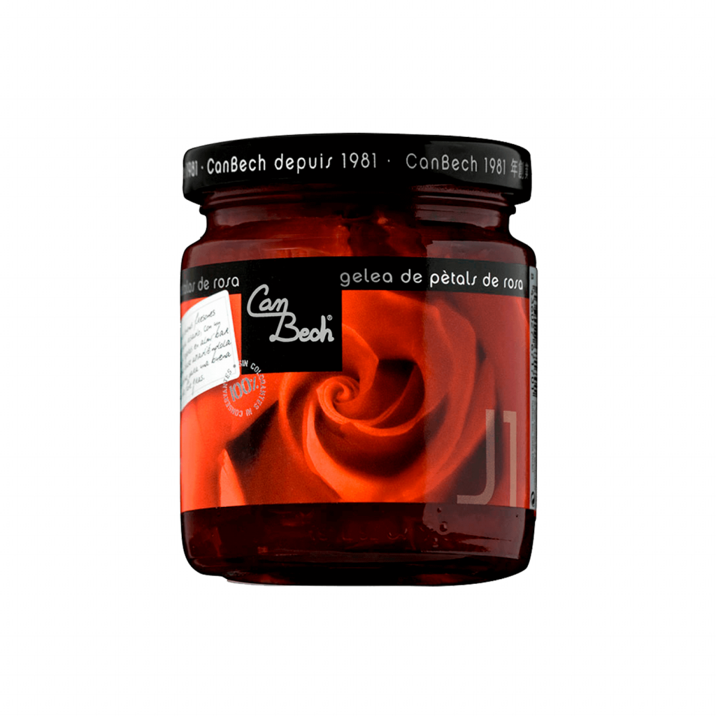 Can Bech Rose Petal Jelly Jar 290 G - Džem Z Cukrového Melounu A Vodního Melounu, Sklo, 300g (1024x1024), Png Download