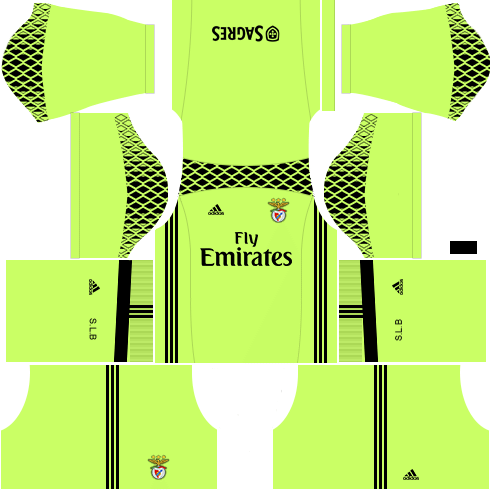 Kit Benfica Para Dls - Kit Do Real Madrid Para Dream League Soccer 2018 (490x490), Png Download