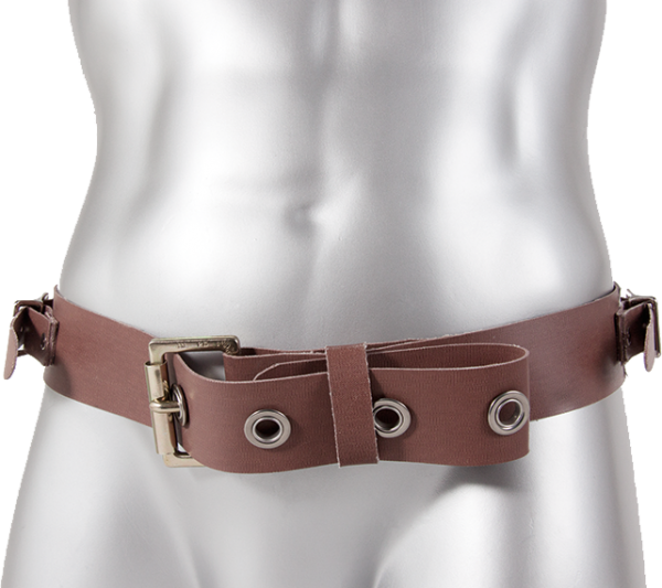 Miners Belt Leather Belt - Belt (600x533), Png Download