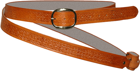 Celtic Double Wrap Sword Belt - Sword Belt Png (555x555), Png Download