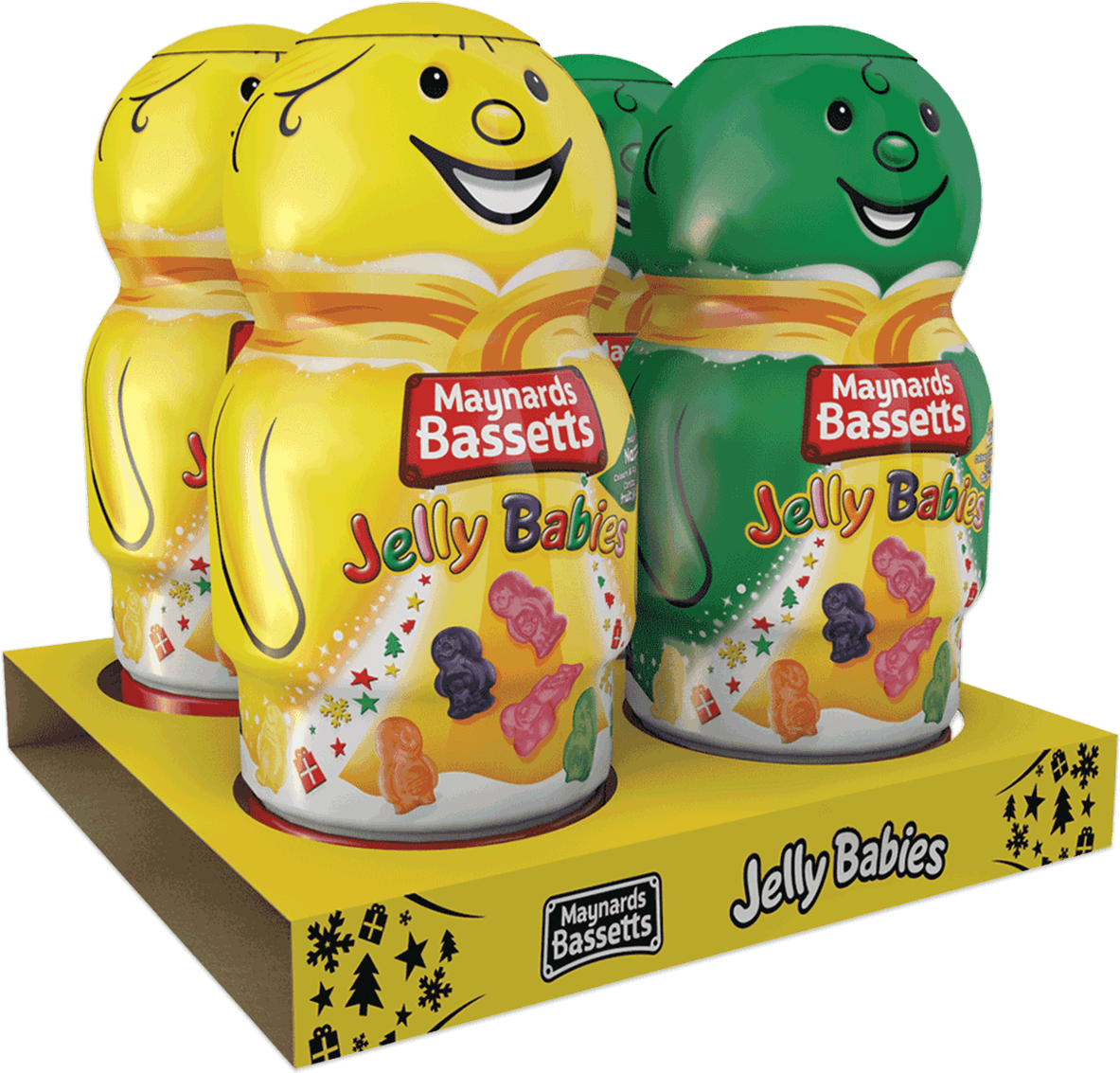Jelly Babies Novelty Jar - Bassetts Jelly Babies Jar (1200x1200), Png Download