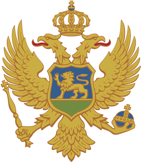 Laurencian Monarchist Party - Montenegro Coat Of Arms Throw Blanket (885x516), Png Download