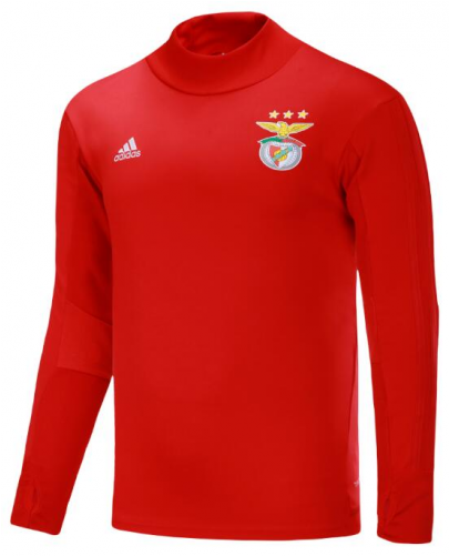 17-18 Benfica Training Sports Wear Red Round Collar - Benfica Trainingspak (500x500), Png Download