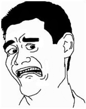 When I See Girls Wearing Cowboy Boots With Every Muther - Yao Ming Face Png (330x416), Png Download
