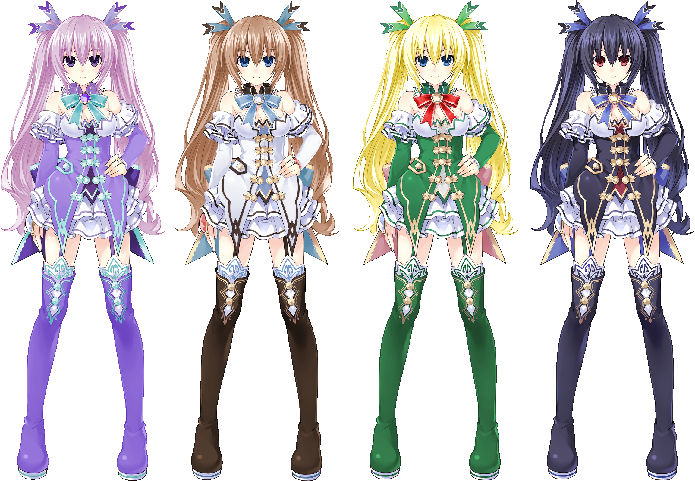 Original Worknoire As The Cpu Of The Other Countries - Anime Hyperdimension Neptunia Unisex Sweater Sweatshirt (2336x1614), Png Download