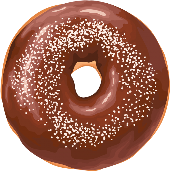 Donut Transparent Png Image - Casetastic Softcover Samsung Galaxy J3 (2017) - The (866x650), Png Download