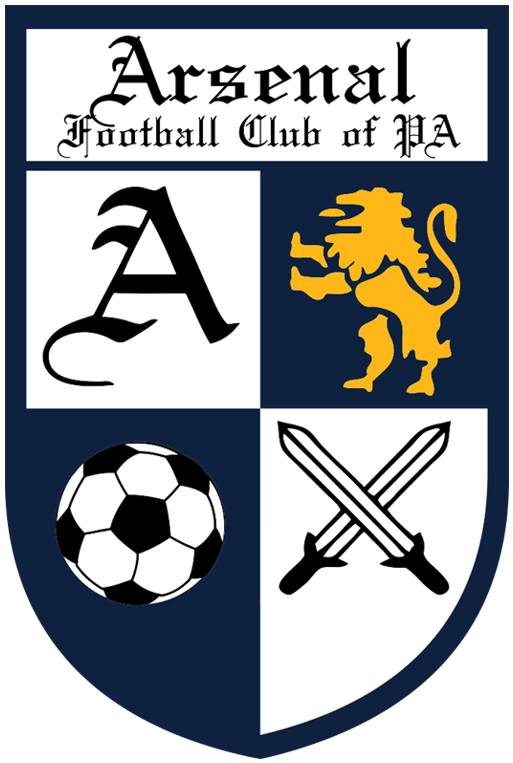 Arsenal Fc Of Pa - Arsenal Fc Of Pa Logo (578x800), Png Download