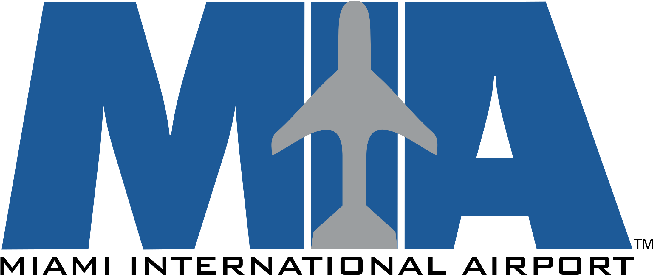 Mia Logo Png Transparent - Miami International Airport Logo (2400x2400), Png Download