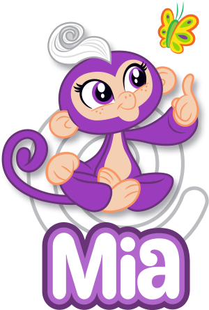 Female Names - Fingerlings Mia (460x460), Png Download