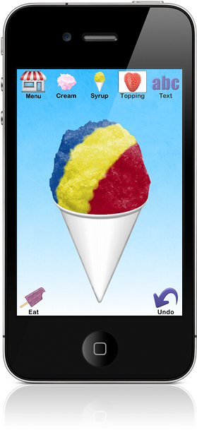 You Can Layer Your Creations With Different Flavors, - Iphone (300x616), Png Download