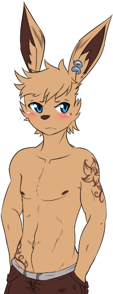 Sissel Shirtless Embarrassed - Sissel Repeat (450x600), Png Download