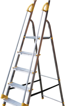 Drabest Safety Platform Steps - Ladder (495x400), Png Download