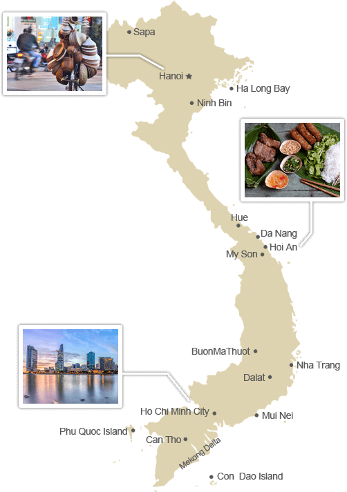 Vietnam Regional Guide Map - Atlas (502x713), Png Download