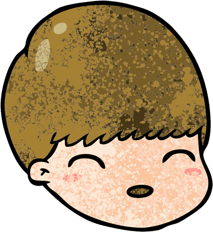 Embarrassed - 0shares - Dibujos Animados Tranquilo (500x500), Png Download