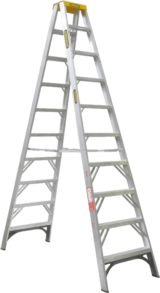 Gorilla Ladders Sm010-i - 3 Metre A Frame Ladder (600x600), Png Download
