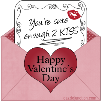 Valentine Quotes Cute Enough Quote - Portable Network Graphics (350x347), Png Download