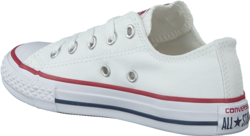 Converse White Converse Sneakers Ctas Ox Kids Boys' - Converse (500x500), Png Download