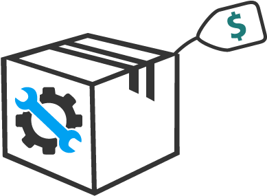 Packages Solutions For Sale - Processing Icon (492x451), Png Download